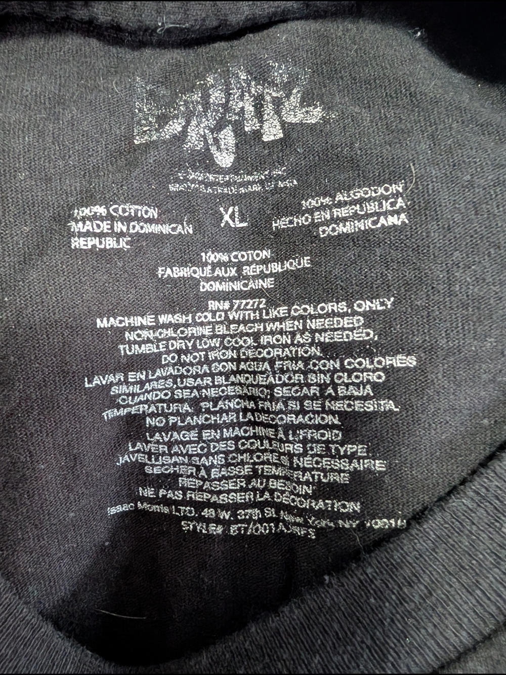 Fashion Nova Bratz Graphic Oversized Sweatshirt Black XL Cyber Y2K Graphic (EUC) - Picture 7 of 7